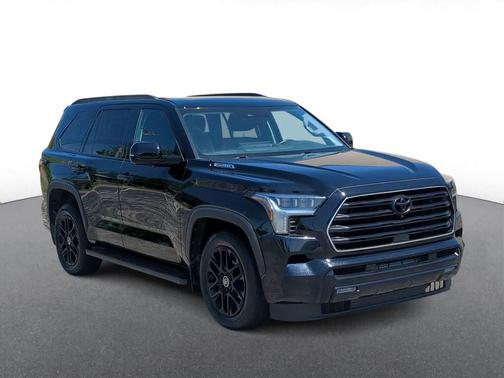 Midnight Black Metallic 2024 Toyota Sequoia Limited