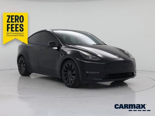Black 2022 Tesla Model Y Performance