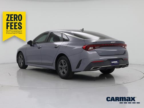 Gray 2022 Kia K5 LX