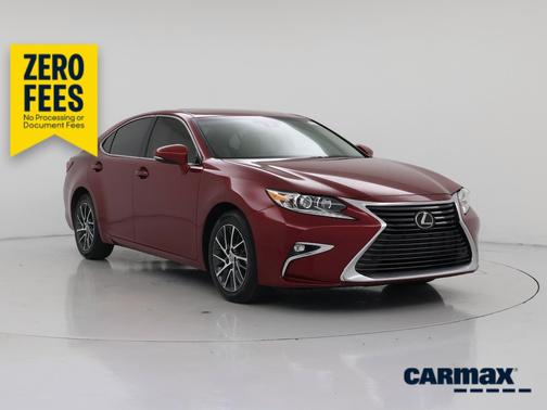 Red 2018 Lexus ES 350