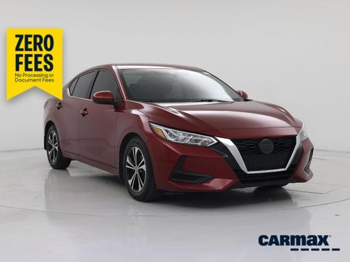 Red 2022 Nissan Sentra SV