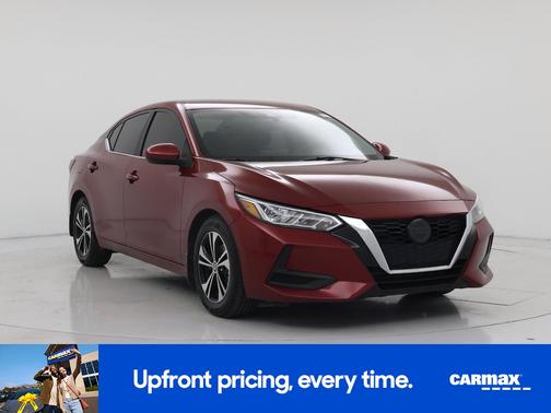 Red 2022 Nissan Sentra SV