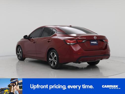 Red 2022 Nissan Sentra SV