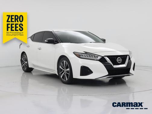 White 2020 Nissan Maxima SV