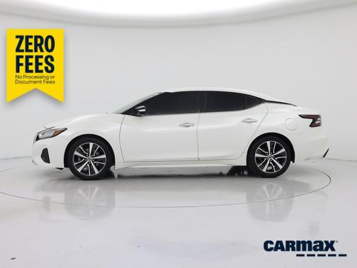 White 2020 Nissan Maxima SV