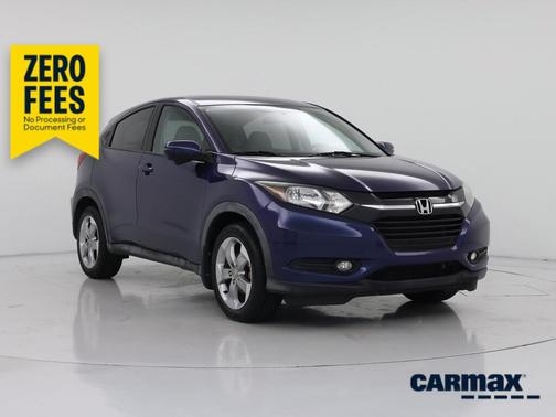 Blue 2017 Honda HR-V EX