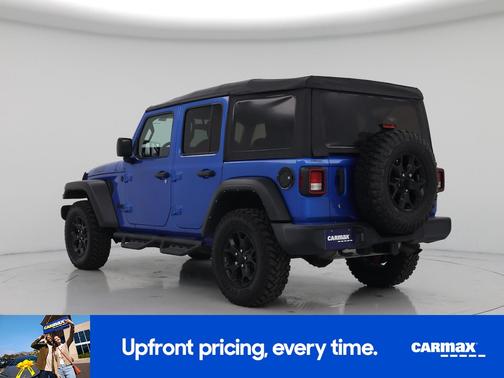 Blue 2022 Jeep Wrangler Unlimited Willys Sport
