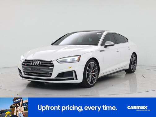White 2018 Audi S5 Premium Plus