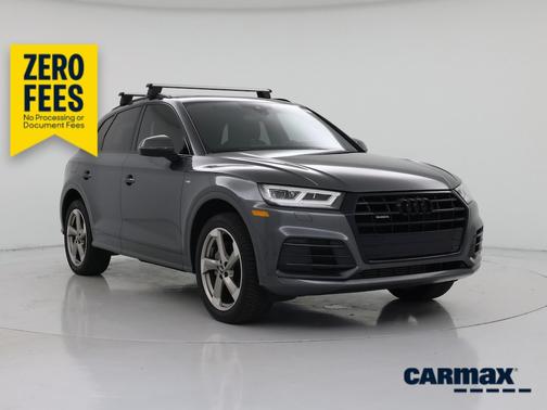 Gray 2020 Audi Q5 Titanium Premium Plus