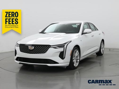 White 2023 Cadillac CT4 Luxury