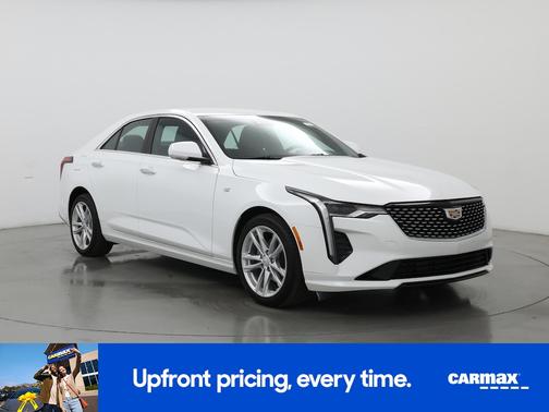 White 2023 Cadillac CT4 Luxury