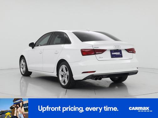 White 2018 Audi A3 Premium