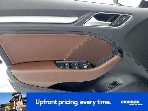 White 2018 Audi A3 Premium