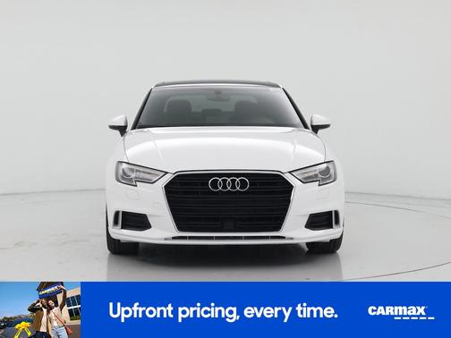 White 2018 Audi A3 Premium