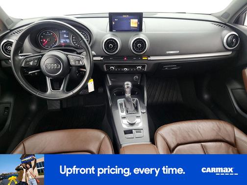 White 2018 Audi A3 Premium