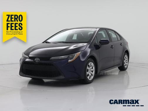 Blue 2022 Toyota Corolla LE