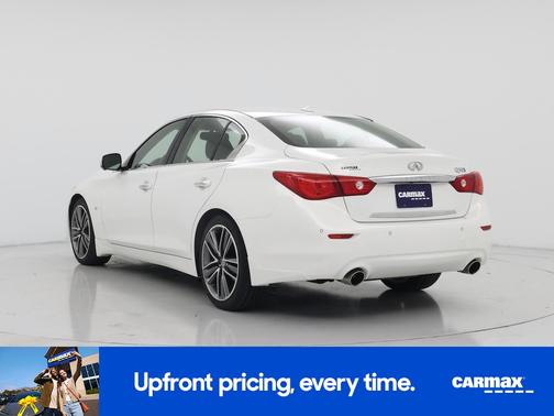 White 2014 INFINITI Q50 Sport