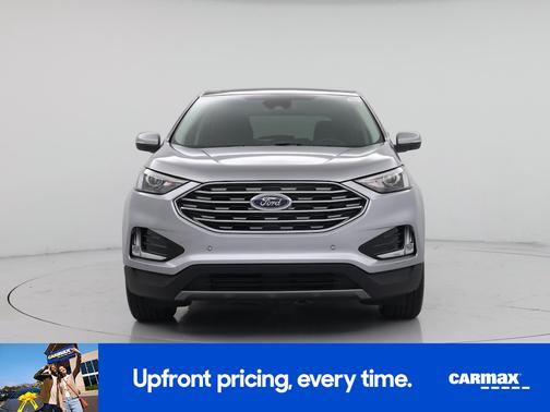 Gray 2022 Ford Edge Titanium