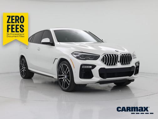 White 2021 BMW X6 xDrive40i