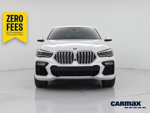 White 2021 BMW X6 xDrive40i