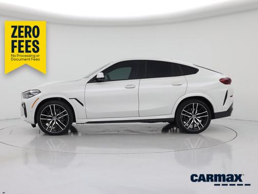 White 2021 BMW X6 xDrive40i