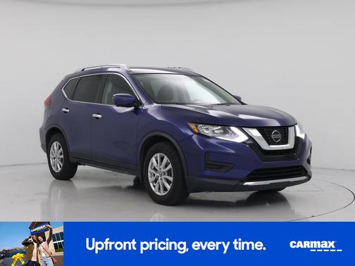 Blue 2018 Nissan Rogue SV