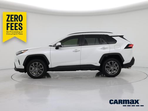 White 2024 Toyota RAV4 Hybrid Limited