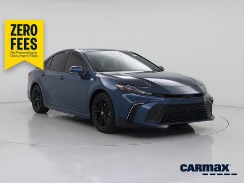Blue 2025 Toyota Camry SE