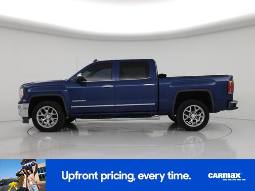 Blue 2017 GMC Sierra 1500 SLT