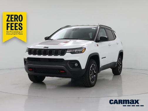 White 2025 Jeep Compass Trailhawk