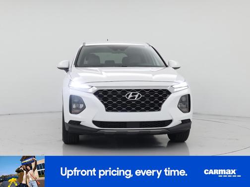 White 2020 Hyundai SANTA FE SE