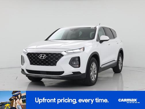 White 2020 Hyundai SANTA FE SE