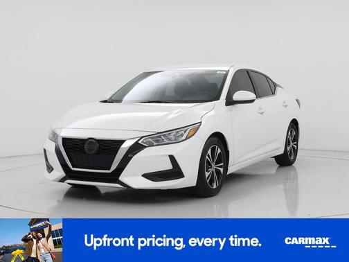 White 2022 Nissan Sentra SV
