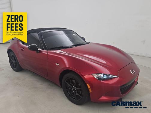 Red 2019 Mazda MX-5 Miata Sport