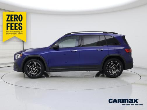 Blue 2021 Mercedes-Benz GLB 250