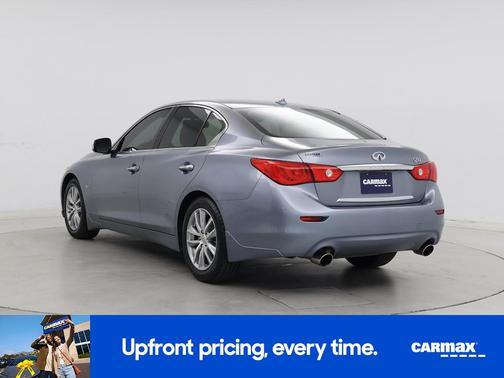 Blue 2017 INFINITI Q50 Premium