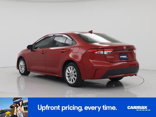 Red 2021 Toyota Corolla LE