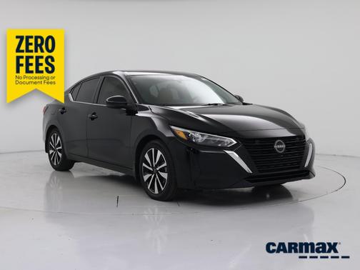 Black 2024 Nissan Sentra SV
