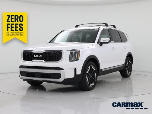 White 2025 Kia Telluride EX