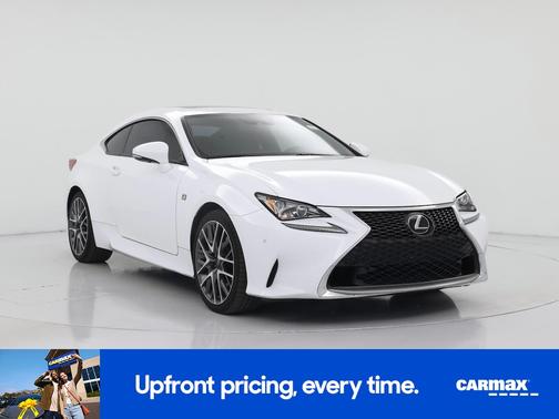 White 2018 Lexus RC 300 F-Sport