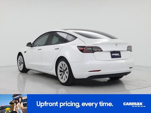 White 2021 Tesla Model 3 Standard Range Plus