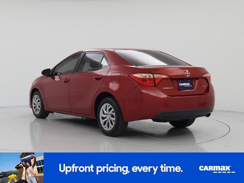 Red 2019 Toyota Corolla LE