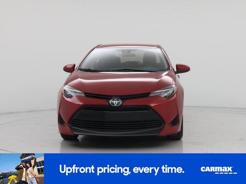 Red 2019 Toyota Corolla LE