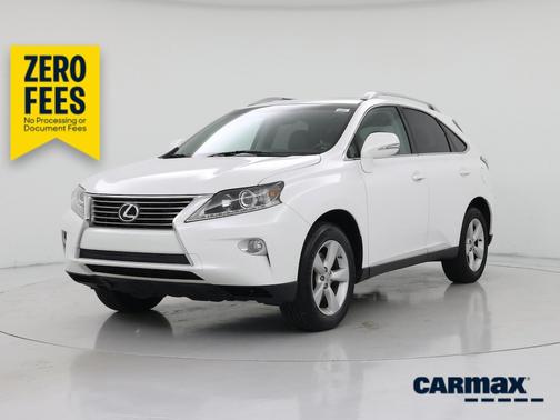 White 2015 Lexus RX 350