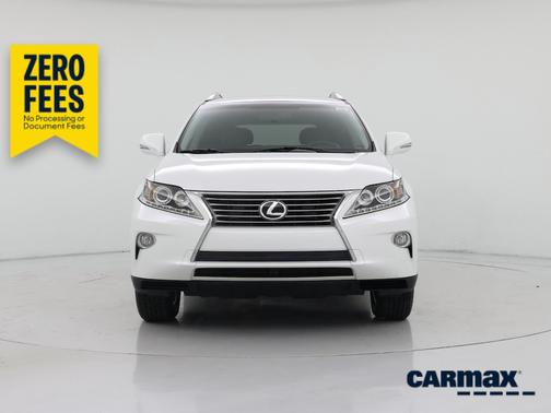 White 2015 Lexus RX 350