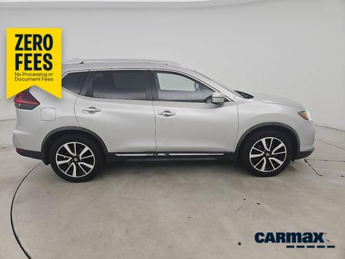 Silver 2018 Nissan Rogue SL