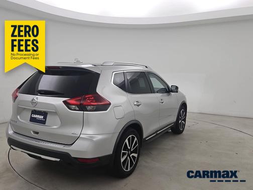 Silver 2018 Nissan Rogue SL