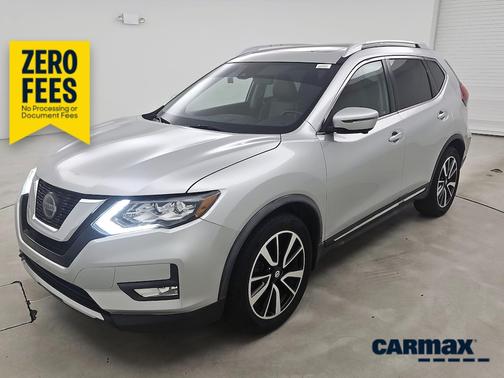 Silver 2018 Nissan Rogue SL