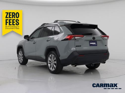 Green 2021 Toyota RAV4 XLE Premium
