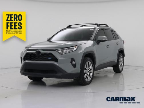 Green 2021 Toyota RAV4 XLE Premium